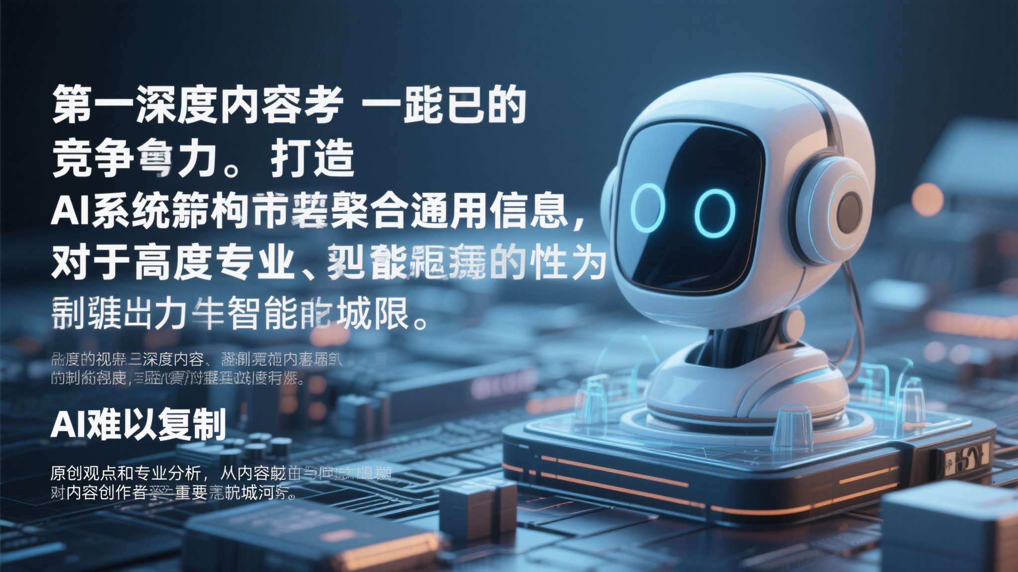 谷歌专利搜索引擎 第一,深度内容仍是核心竞争力。 AI系统擅长整合通用信息,但对于高度专业、具备独